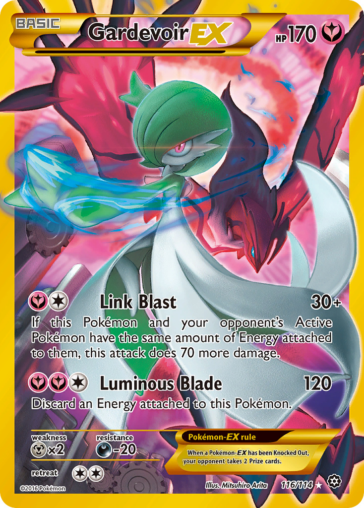 Steam Siege Gardevoir EX #116/114