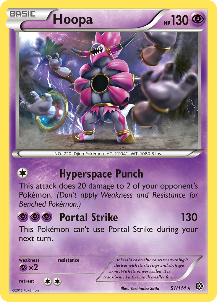 Steam Siege Hoopa #51/114