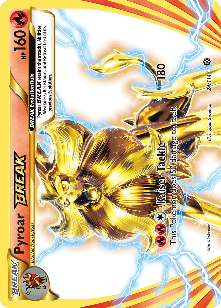 Steam Siege Pyroar BREAK #24/114