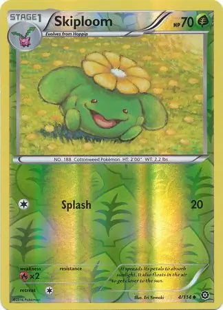 Steam Siege Skiploom #4/114 reverse holo