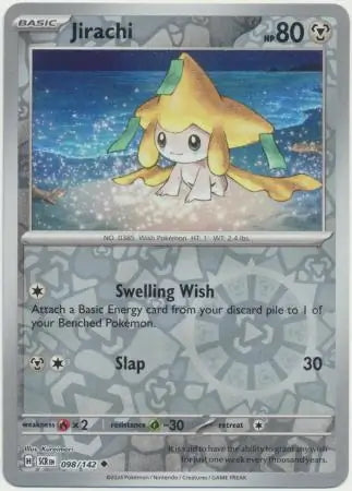 Stellar Crown Jirachi #98/142 reverse holo