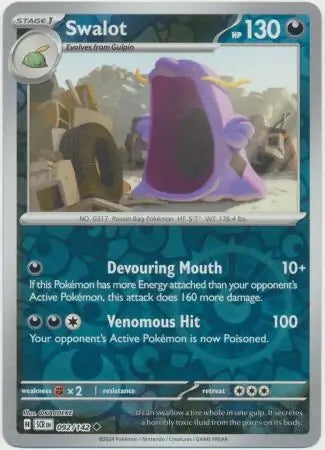 Stellar Crown Swalot #92/142 reverse holo