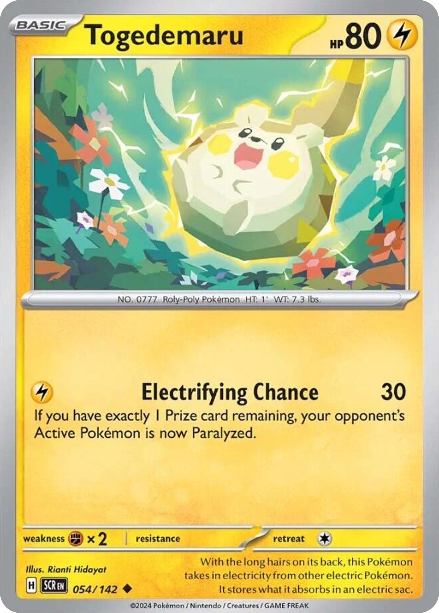 Stellar Crown Togedemaru #54/142