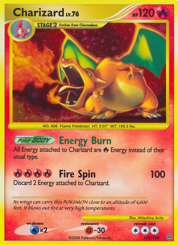 Stormfront Charizard #103/100