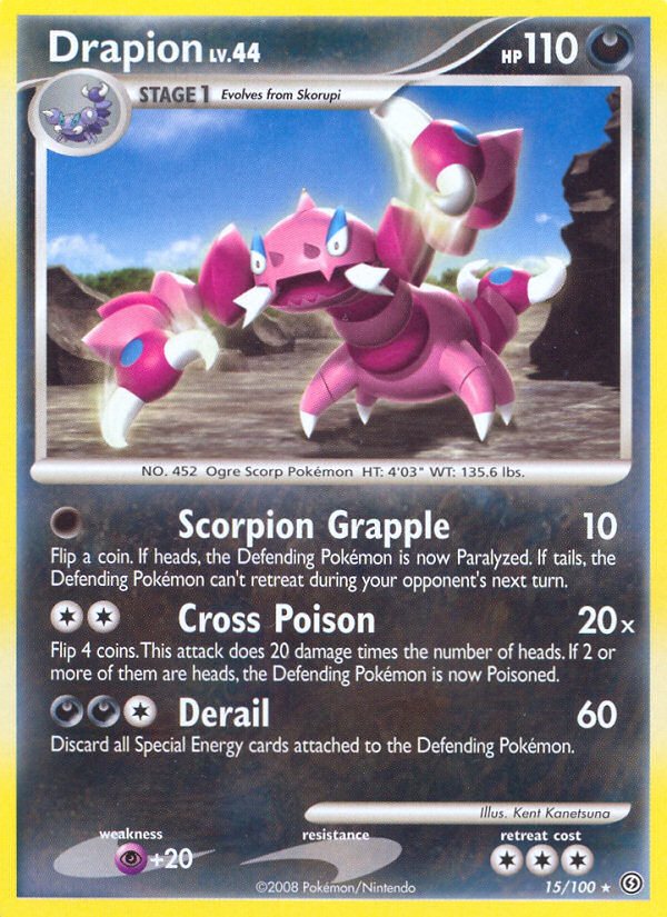 Stormfront Drapion #15/100