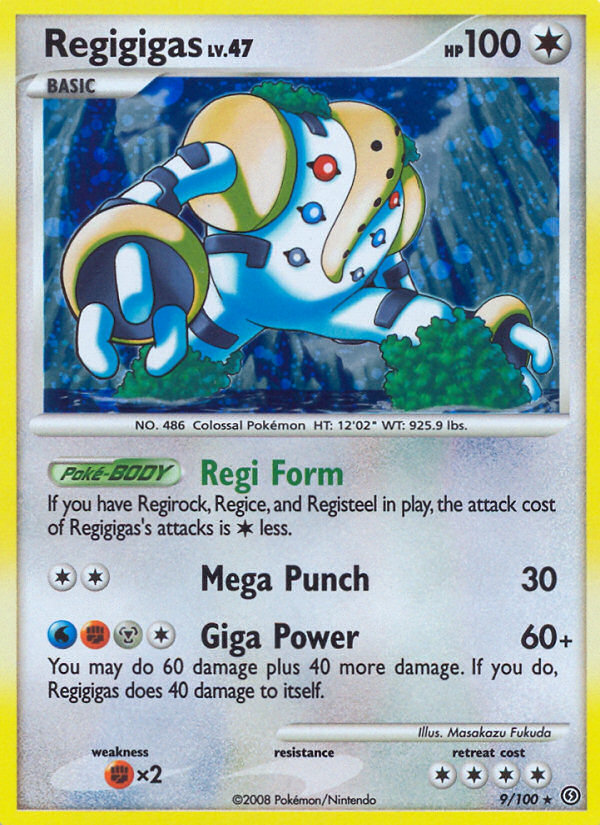 Stormfront Holo Regigigas #9/100