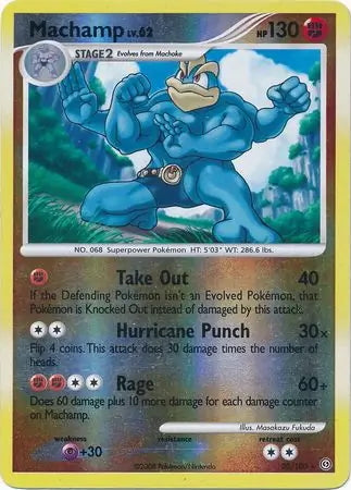 Stormfront Machamp #20/100 reverse holo
