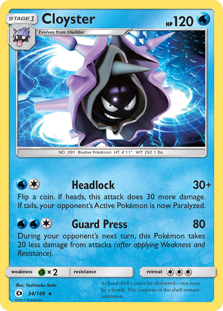 Sun & Moon Cloyster #34/149