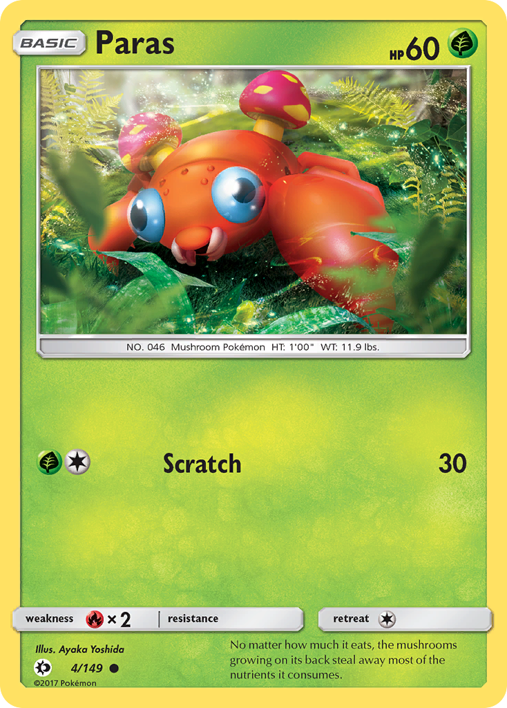 Sun & Moon Paras #4/149