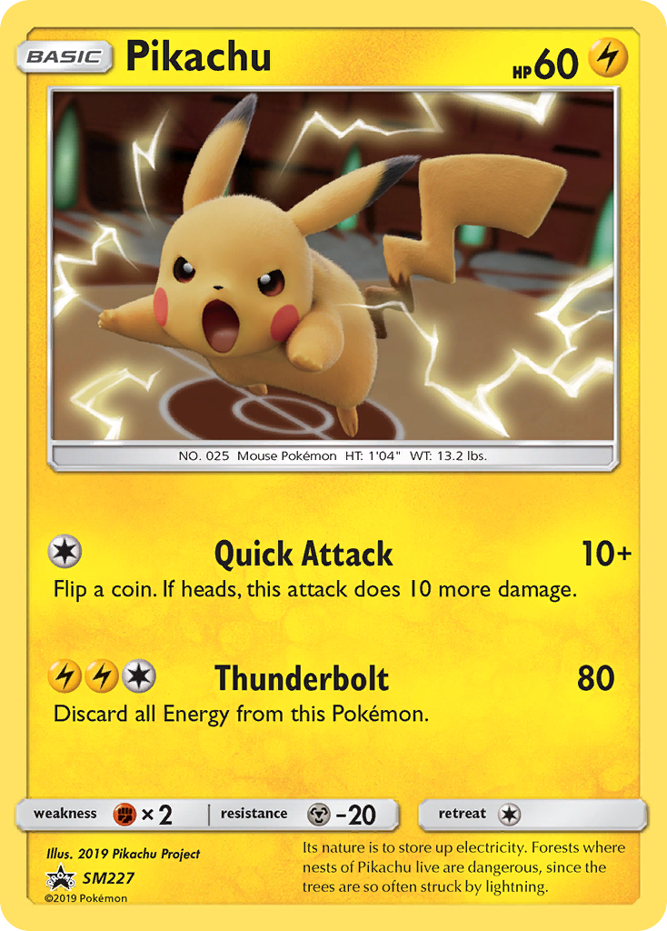 Sun & Moon Promo Pikachu #227