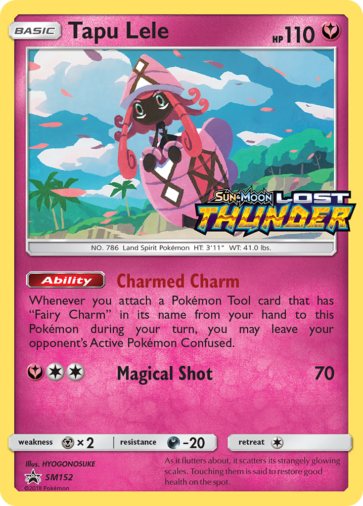 Sun & Moon Promo Tapu Lele #152