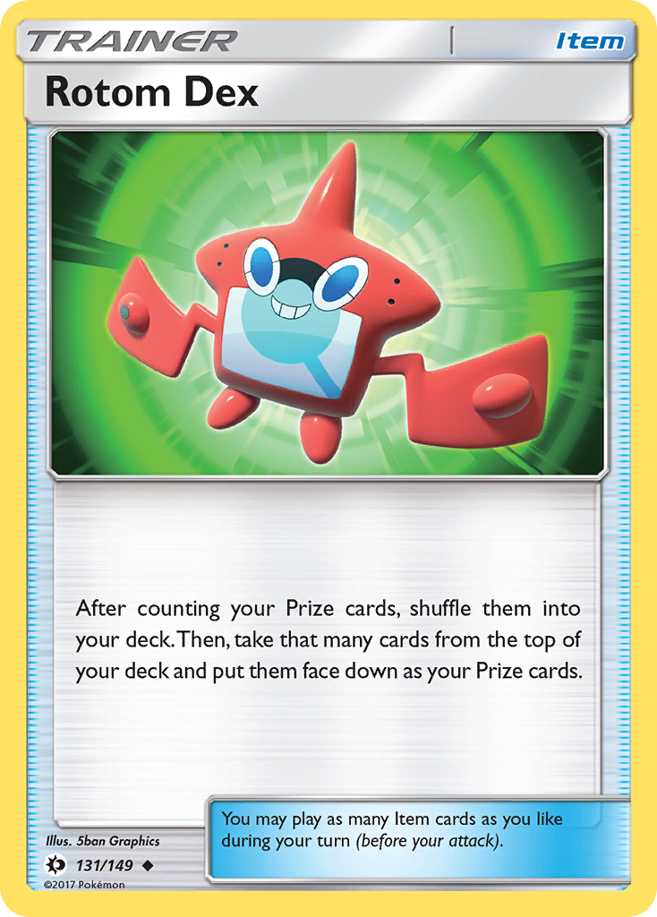 Sun & Moon Rotom Dex #131/149
