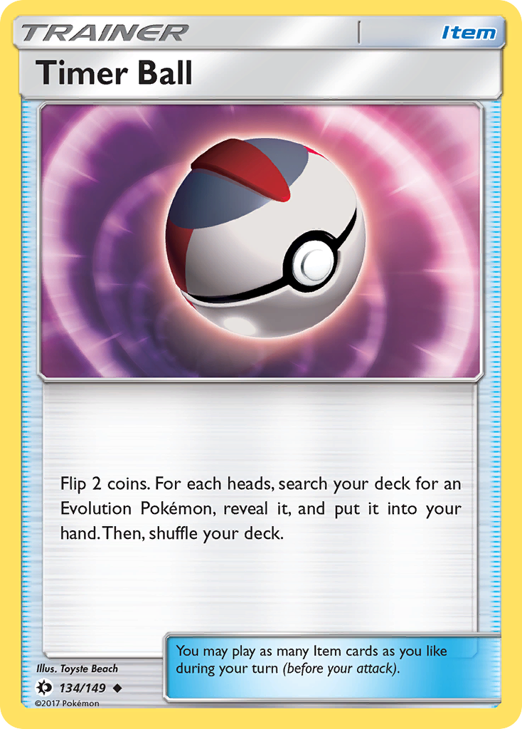 Sun & Moon Timer Ball #134/149
