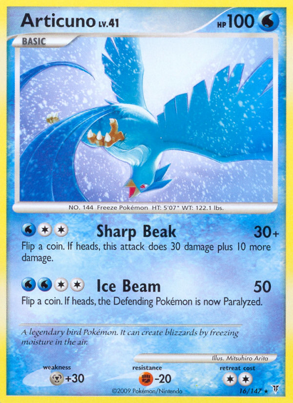 Supreme Victors Articuno #16/147