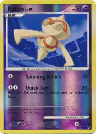 Supreme Victors Baltoy #89/147 reverse holo