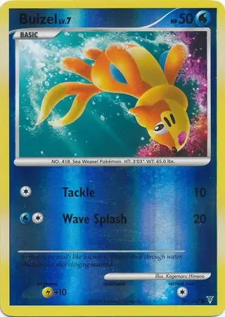 Supreme Victors Buizel #92/147 reverse holo