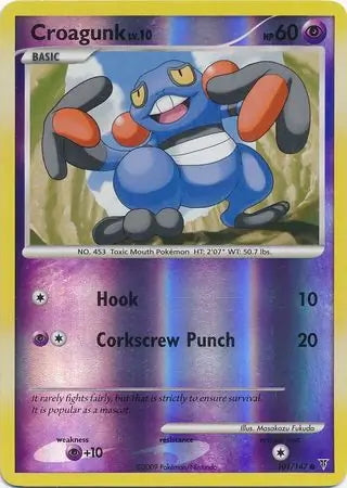 Supreme Victors Croagunk #101/147 reverse holo