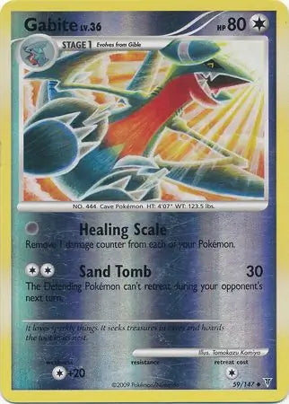 Supreme Victors Gabite #59/147 reverse holo