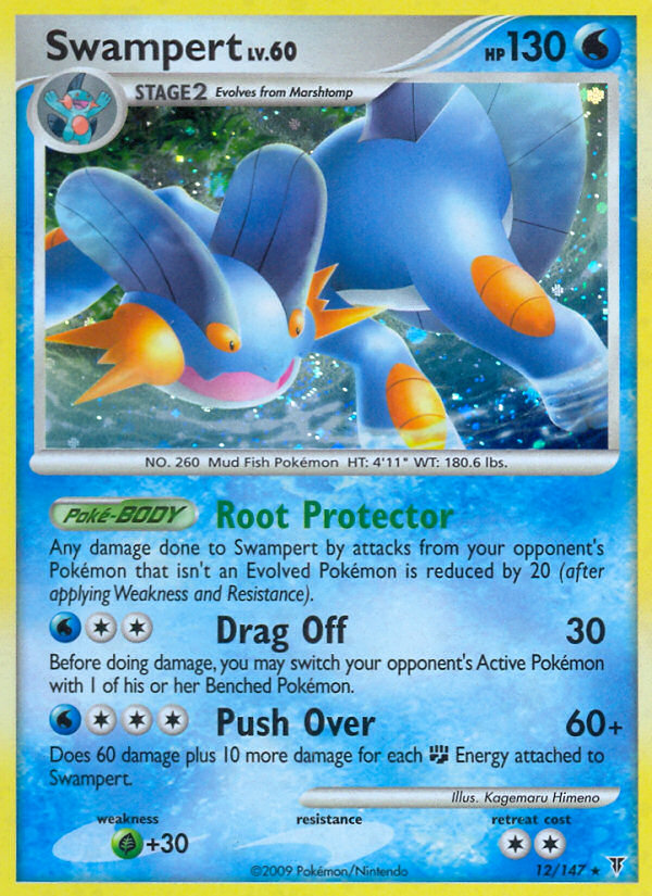 Supreme Victors Holo Swampert #12/147