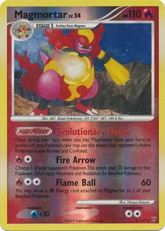 Supreme Victors Magmortar #6/147 reverse holo