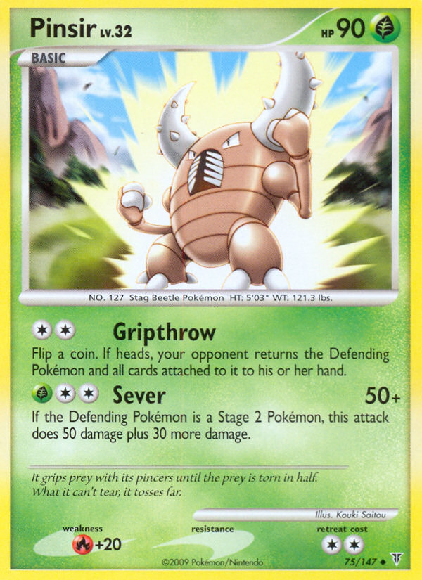 Supreme Victors Pinsir #75/147