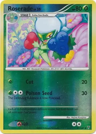 Supreme Victors Roserade #81/147 reverse holo