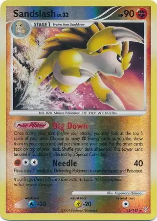 Supreme Victors Sandslash #42/147 reverse holo