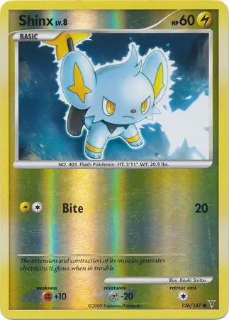Supreme Victors Shinx #126/147 reverse holo