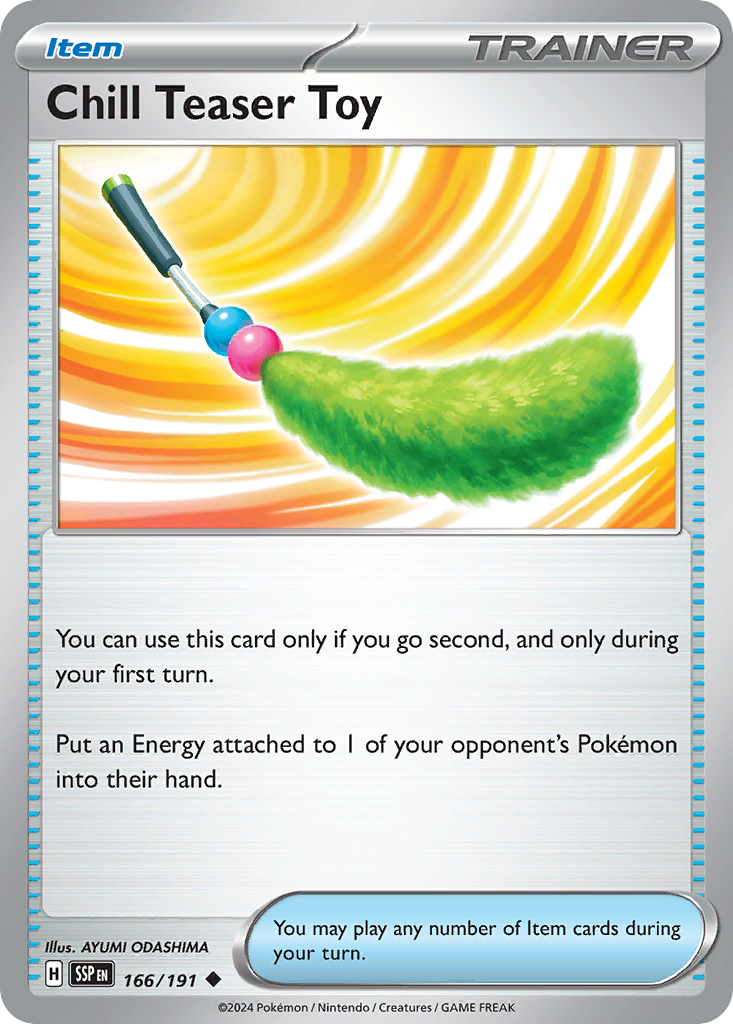 Surging Sparks Chill Teaser Toy #166/191