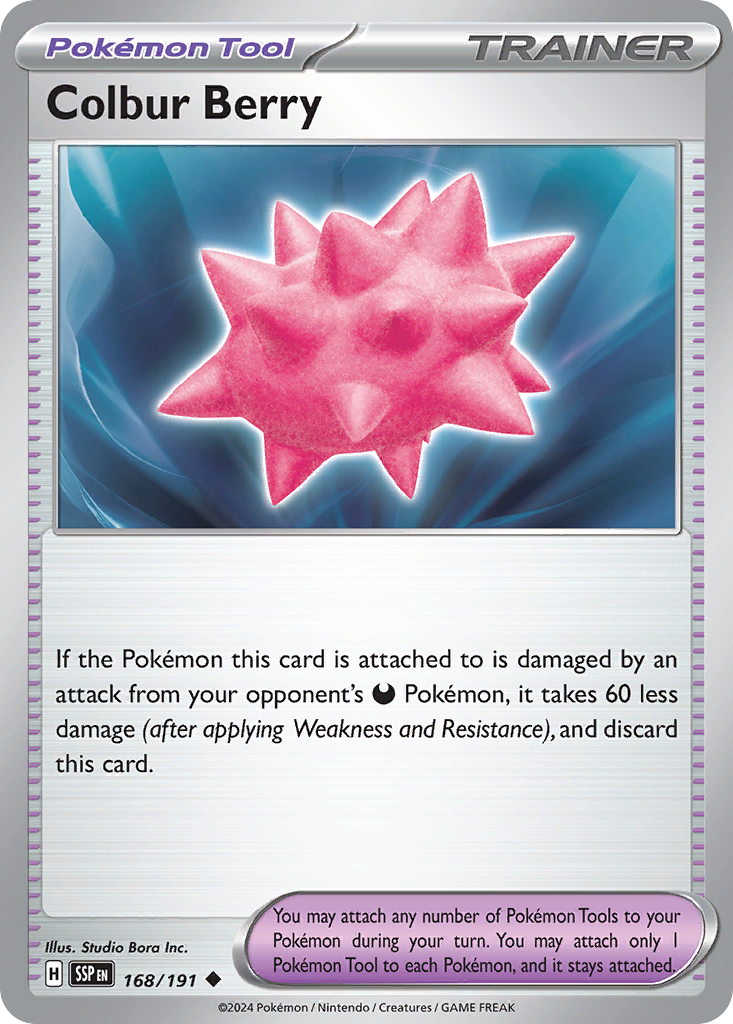 Surging Sparks Colbur Berry #168/191