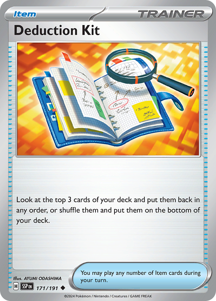 Surging Sparks Deduction Kit #171/191