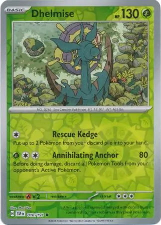 Surging Sparks Dhelmise #10/191 reverse holo