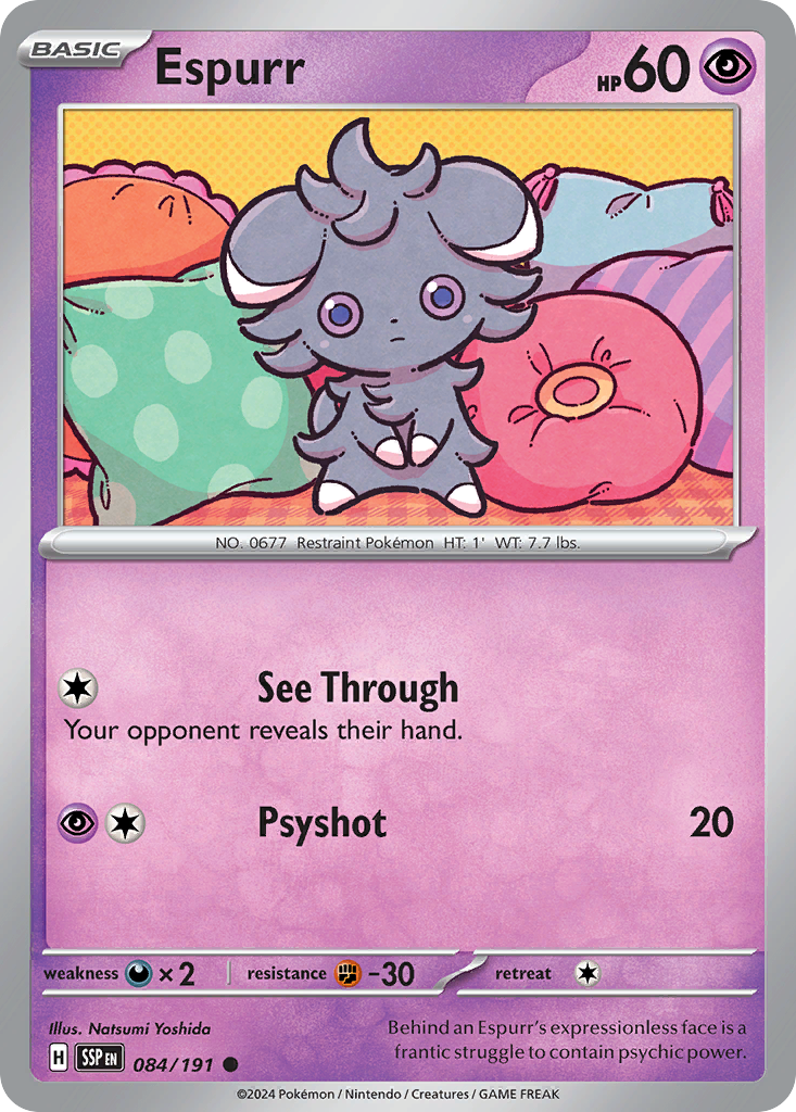 Surging Sparks Espurr #84/191