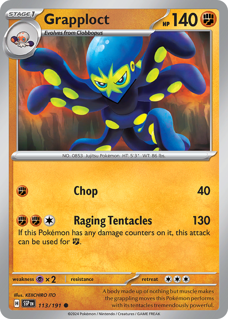 Surging Sparks Grapploct #113/191