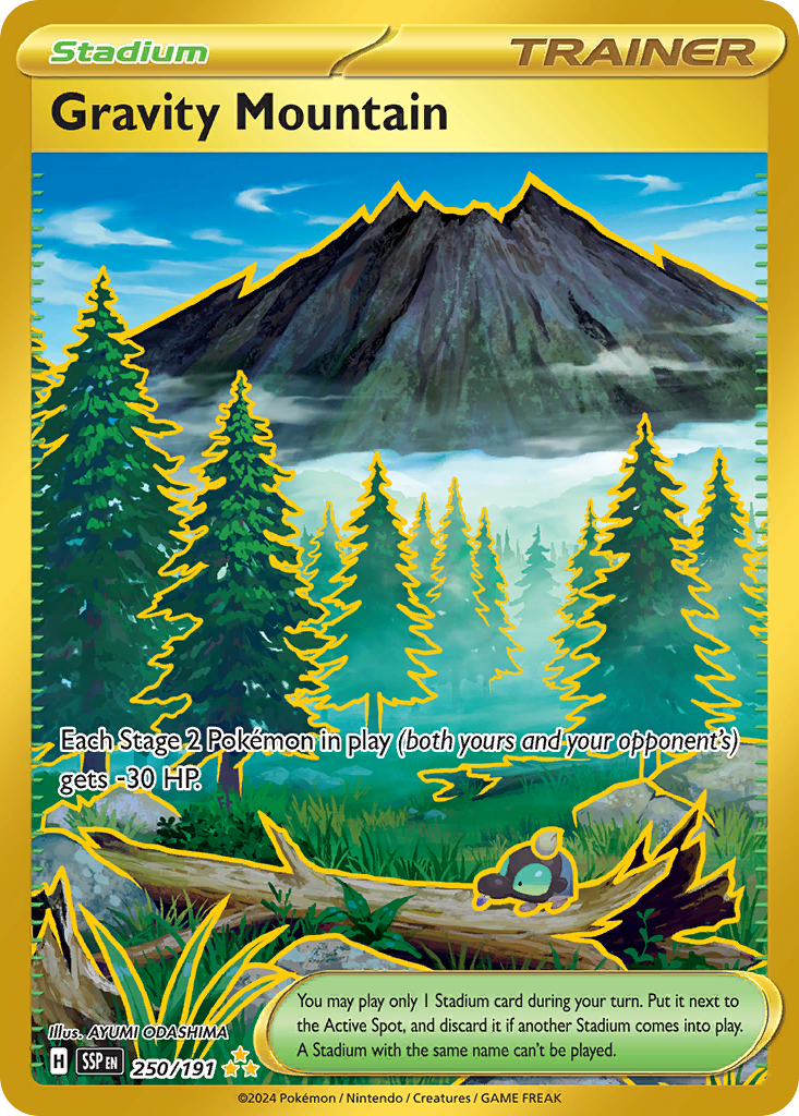 Surging Sparks Gravity Mountain #191/191
