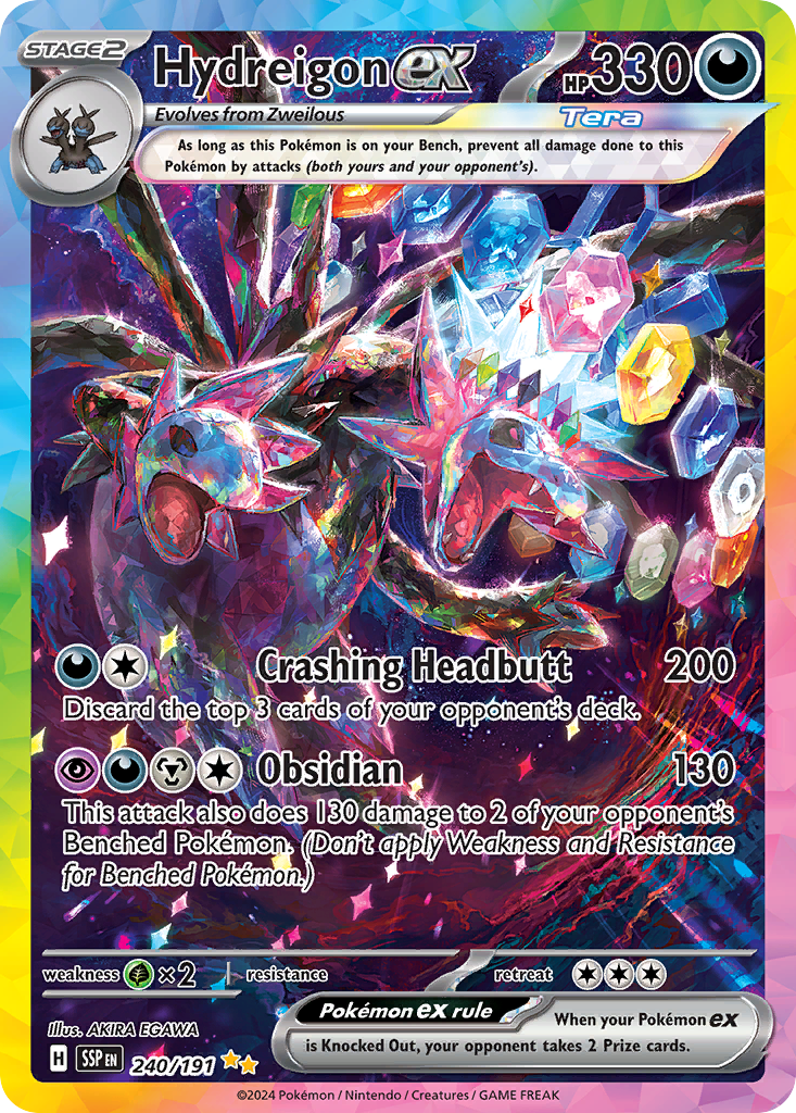 Surging Sparks Hydreigon ex #240/191