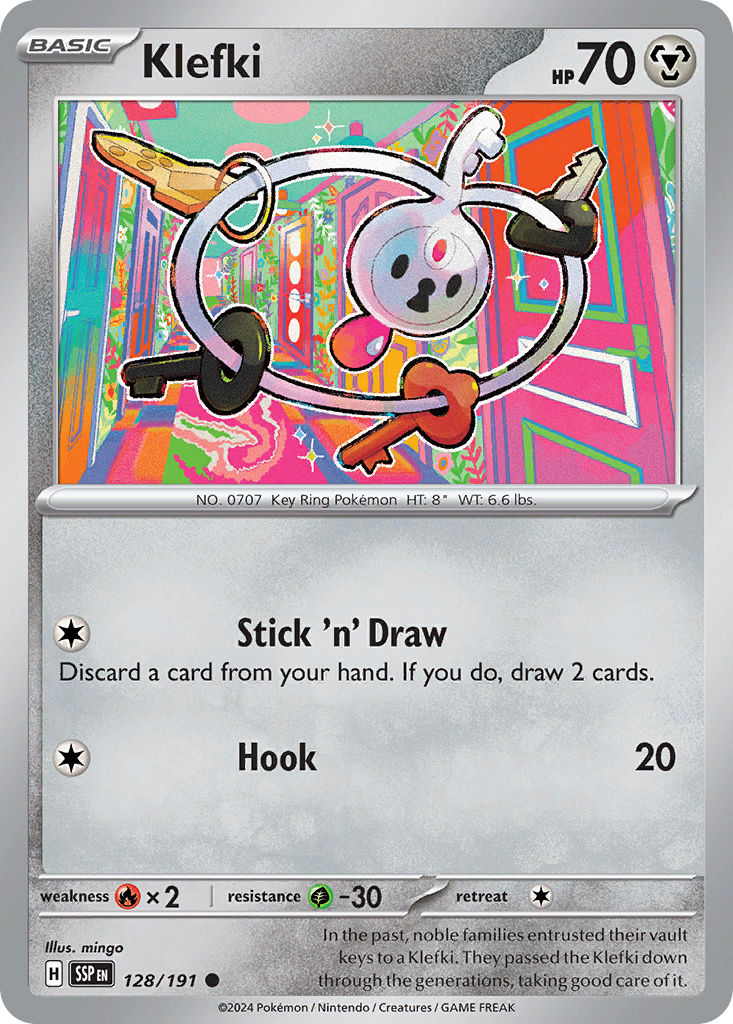 Surging Sparks Klefki #128/191
