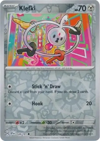 Surging Sparks Klefki #128/191 reverse holo