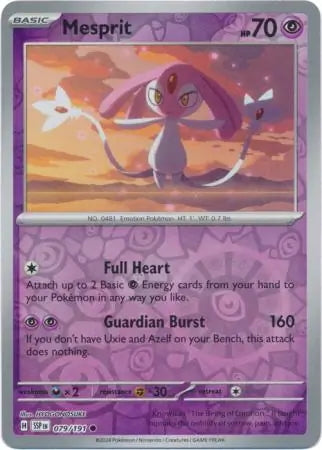 Surging Sparks Mesprit #79/191 reverse holo