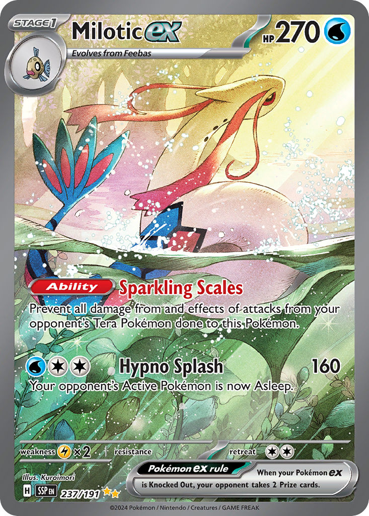 Surging Sparks Milotic ex #237/191