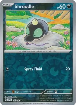 Surging Sparks Shroodle #120/191 reverse holo