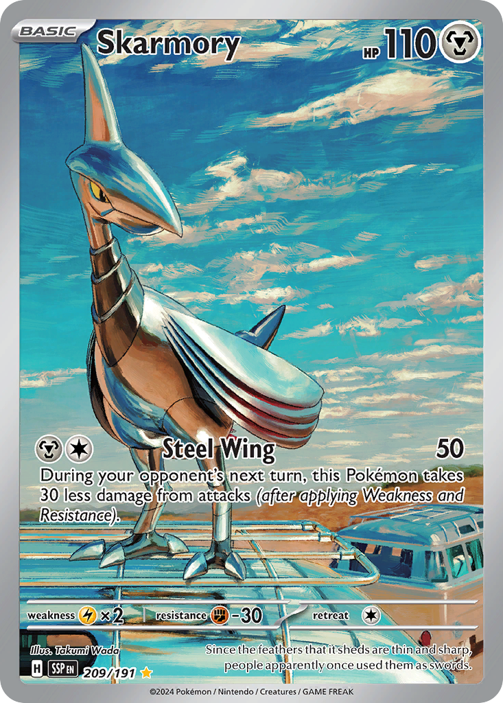 Surging Sparks Skarmory #209/191