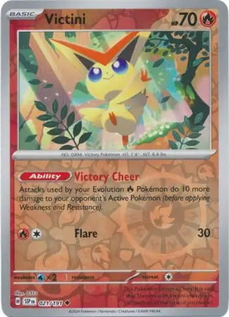 Surging Sparks Victini #21/191 reverse holo