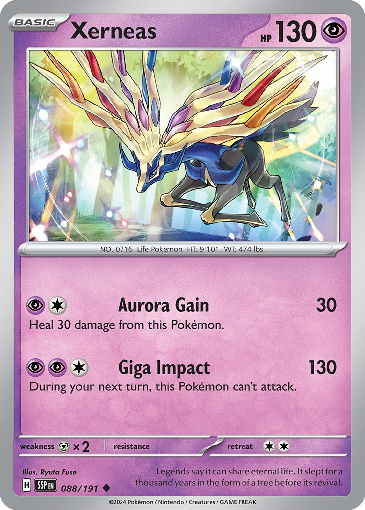 Surging Sparks Xerneas #88/191