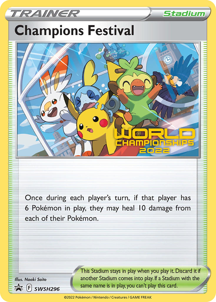 Sword & Shield Promo’s Champions Festival #296