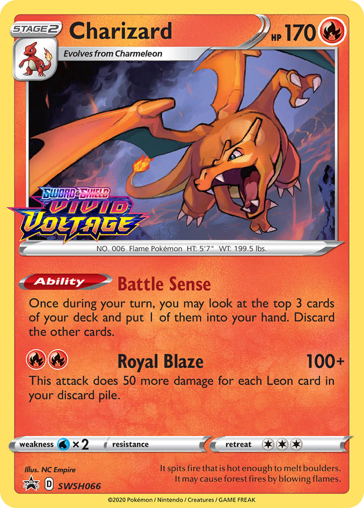 Sword & Shield Promo's Charizard #66