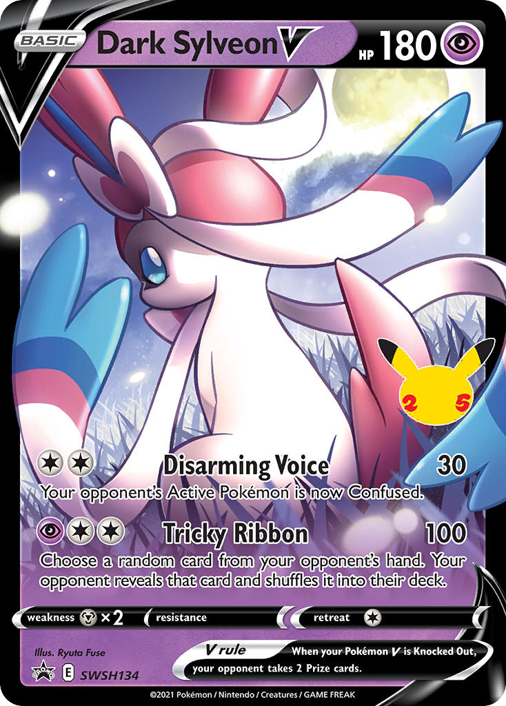 Sword & Shield Promo's Dark Sylveon V #134