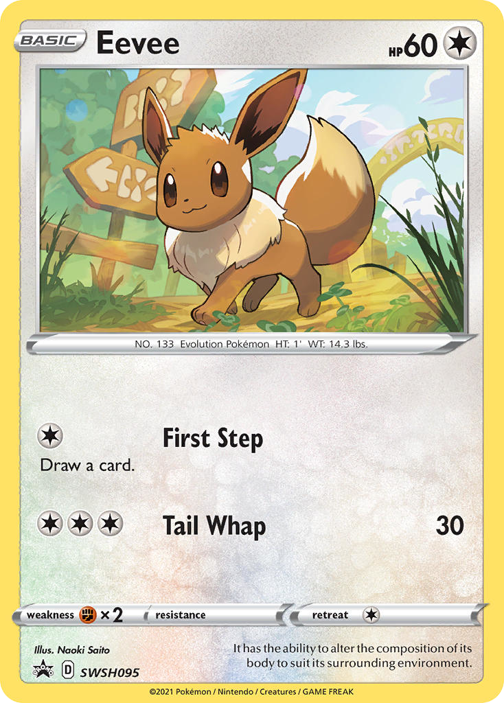Sword & Shield Promo's Eevee #95