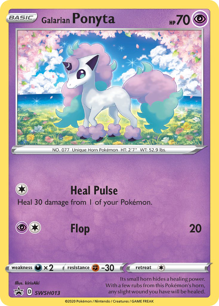 Sword & Shield Promo's Galarian Ponyta #13