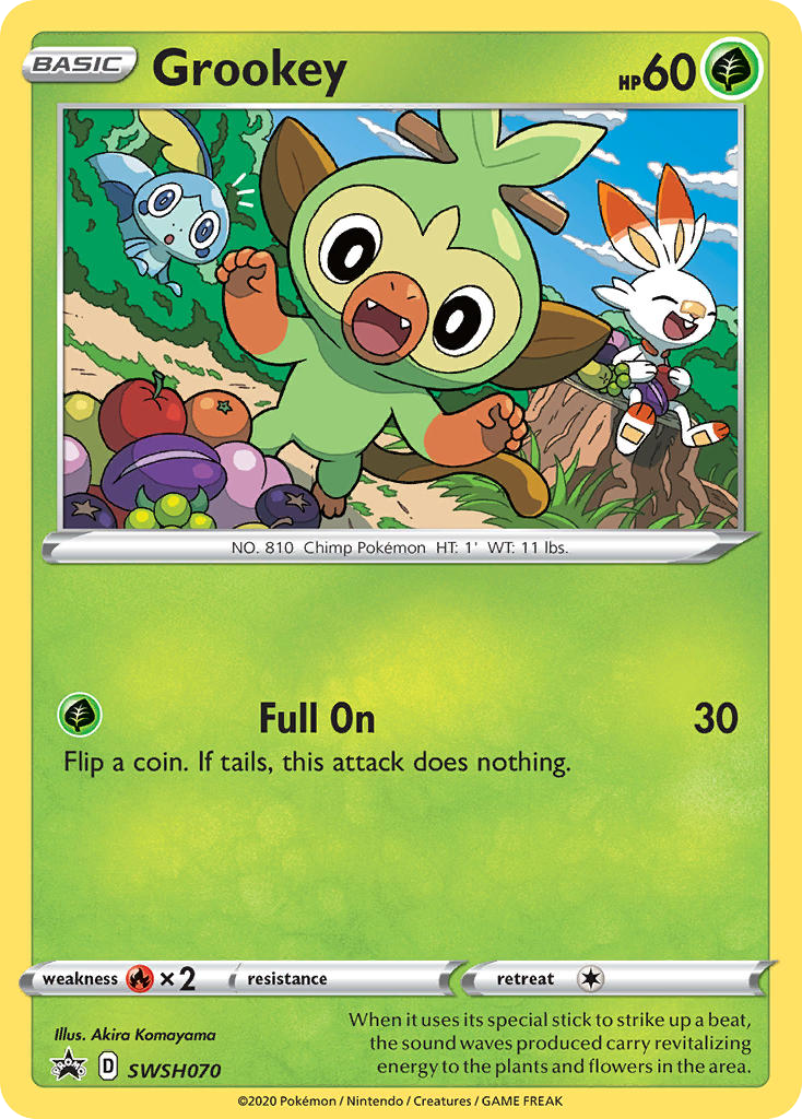 Sword & Shield Promo's Grookey #70